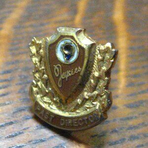 Jaycees Vintage Past Director Lapel Pin Tie Tack
